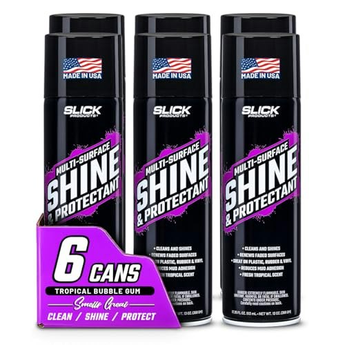 Slick Products Shine & Protectant High Gloss Coating Spray 6-Pack: $54 Slick Products Shine & Protectant High Gloss Coating Spray 6-Pack: $54