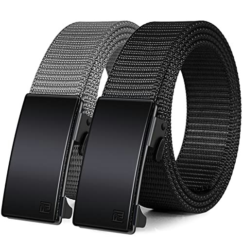 Wonday Men's Nylon Ratchet Belt 2-Pack: $18.99 Wonday Men's Nylon Ratchet Belt 2-Pack: $18.99