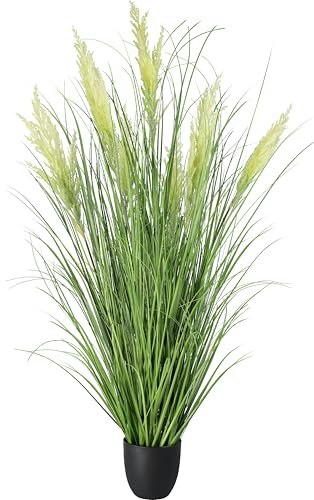 5ft Artificial Onion Grass Plant in Pot: $57.38 5ft Artificial Onion Grass Plant in Pot: $57.38