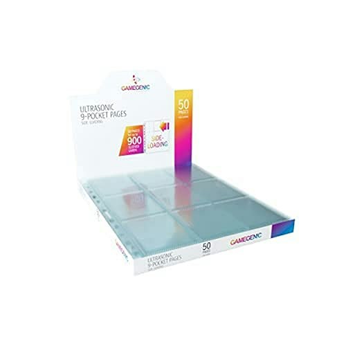 Gamegenic 9-Pocket Side-Loading Card Pages 50-Pack: $19.99 Gamegenic 9-Pocket Side-Loading Card Pages 50-Pack: $19.99