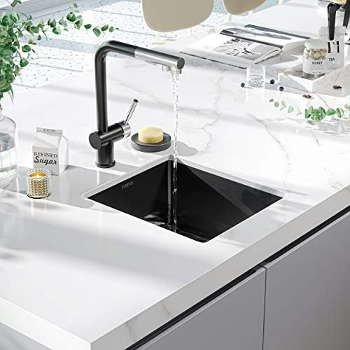 Torva 15x17-Inch NanoTek Stainless Steel Undermount Prep Sink: $159.99
