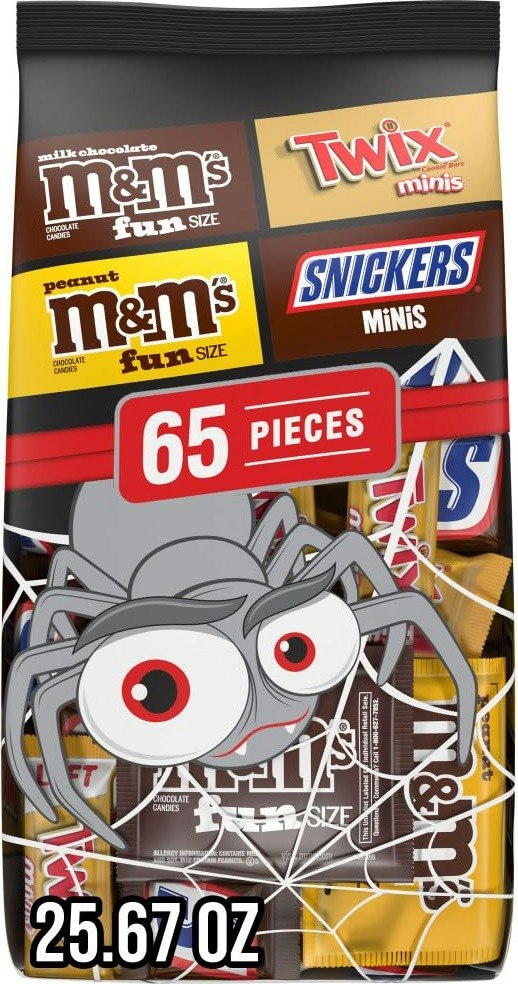 Mars 65-Piece Halloween Chocolate Variety Bag: $9.99