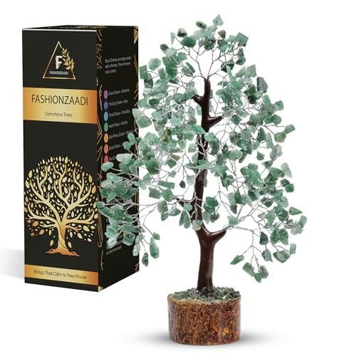 Fashionzaadi Green Aventurine Crystal Tree of Life Gemstone Decor: $22.99 Fashionzaadi Green Aventurine Crystal Tree of Life Gemstone Decor: $22.99
