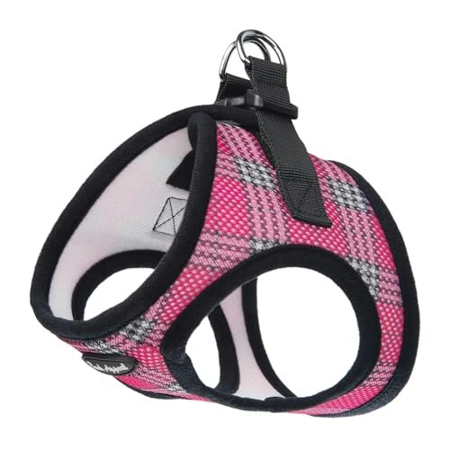 Bark Appeal Raspberry Plaid Step-in Dog Harness: $18.86 Bark Appeal Raspberry Plaid Step-in Dog Harness: $18.86