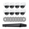 Reolink 16-Channel 8-Dome Camera 4TB 4K Surveillance System for $1,119.99 + free shipping