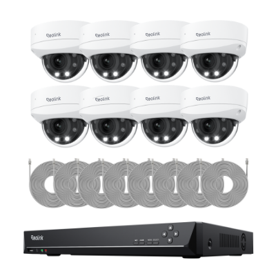 Reolink 16-Channel 8-Dome Camera 4TB 4K Surveillance System: $1,119.99 Reolink 16-Channel 8-Dome Camera 4TB 4K Surveillance System: $1,119.99