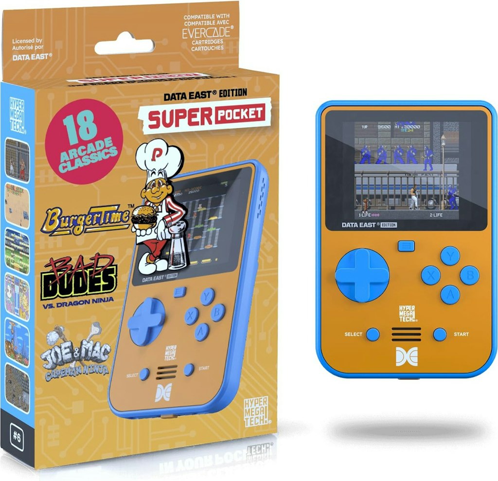 HyperMegaTech! Super Pocket Data East Edition Handheld Console: $61