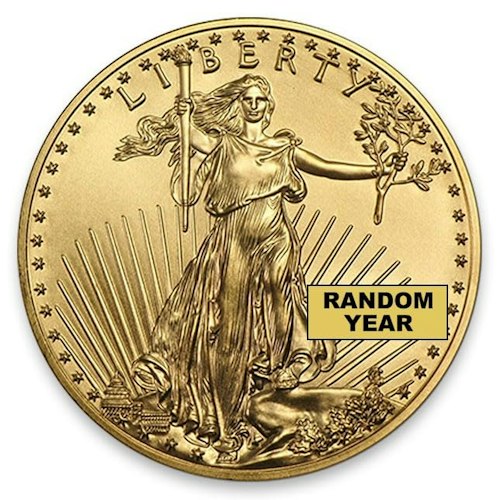 American Gold Eagle 1/10 oz. Bullion Coin w/ Certificate of Authenticity for $770 + free shipping