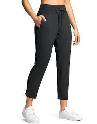 YYV Women's High Waisted Golf Ankle Pants for $12 + free shipping w/ Prime