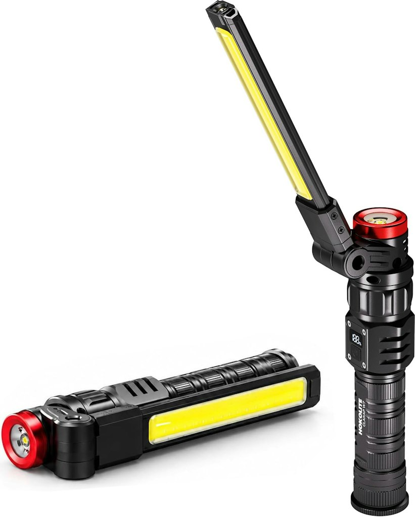 Clakap 1000-Lumen Rechargeable Work Light: $25