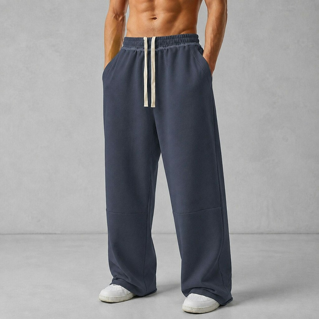 Men's Comfort Straight Leg Drawstring Sweatpants: 2 for $12 Men's Comfort Straight Leg Drawstring Sweatpants: 2 for $12