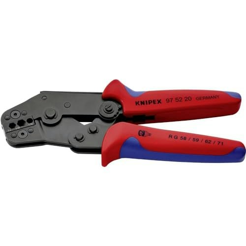 Knipex 97 52 20 Crimping Pliers for Coax, BNC, and TNC Connectors: $163.14 Knipex 97 52 20 Crimping Pliers for Coax, BNC, and TNC Connectors: $163.14