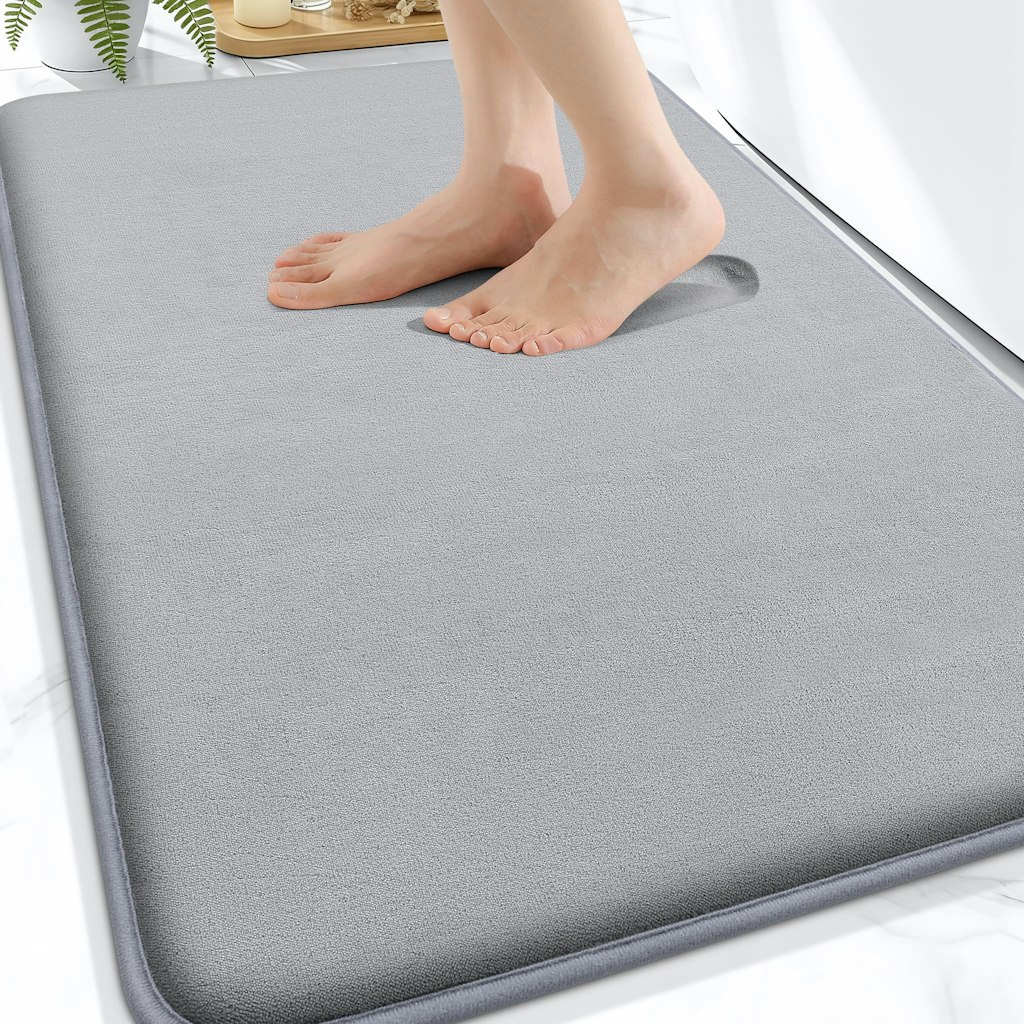 Olanly Thick Memory Foam 30" x 20" Bath Mat: $7.98 Olanly Thick Memory Foam 30" x 20" Bath Mat: $7.98