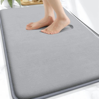 Olanly Thick Memory Foam 30" x 20" Bath Mat for $8 + free shipping w/ Prime