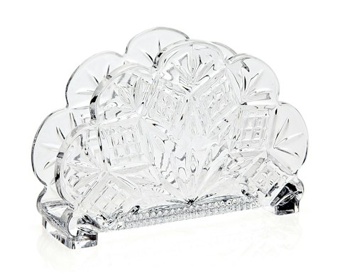 Godinger Dublin Crystal Standing Napkin Holder for $18 + free shipping w/ Prime
