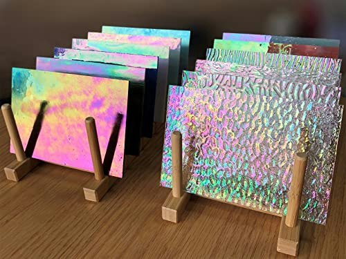 Litmind 4x6-inch Iridescent Stained Glass 12-Sheet Pack: $26.99 Litmind 4x6-inch Iridescent Stained Glass 12-Sheet Pack: $26.99