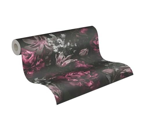 A.S. Création Floral Wallpaper 395.99" x 20.87": $39.99 A.S. Création Floral Wallpaper 395.99" x 20.87": $39.99
