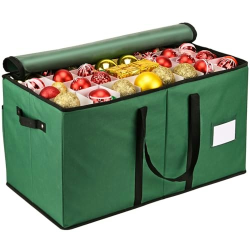 Mrrihand 128-Ornament Christmas Decoration Storage Box: $52.13