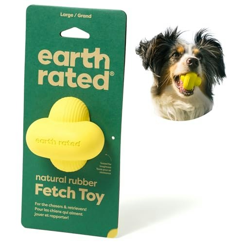 Earth Rated Large Rubber Dog Fetch Ball: $23.98 Earth Rated Large Rubber Dog Fetch Ball: $23.98