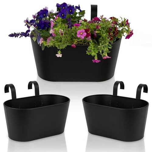 Kibaga Hanging Flower Pot 3-Pack: $35.12 Kibaga Hanging Flower Pot 3-Pack: $35.12