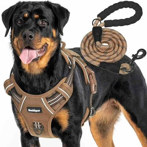 Beebiepet Tactical No-Pull Dog Harness and Leash Set: $27.99 Beebiepet Tactical No-Pull Dog Harness and Leash Set: $27.99