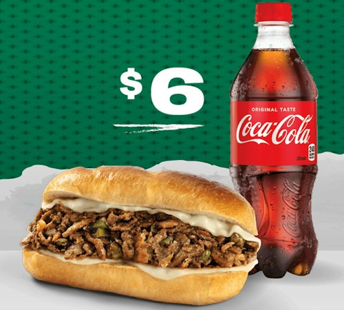 7-Eleven 20-oz. Soda and Hot Sandwich Combo for $6