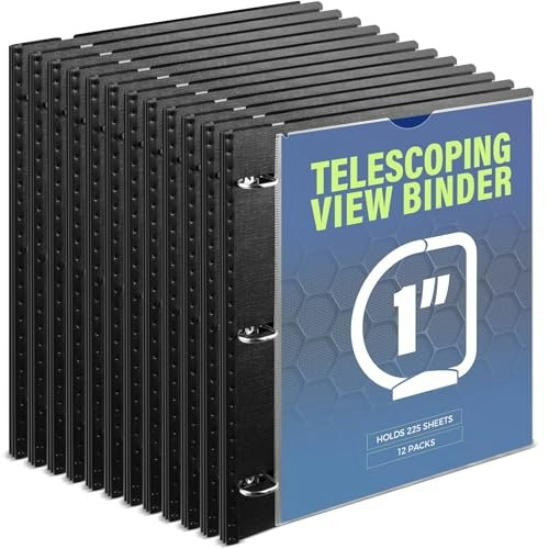 WOT I 1-Inch 3-Ring Binder 12-Pack: $38.46 WOT I 1-Inch 3-Ring Binder 12-Pack: $38.46