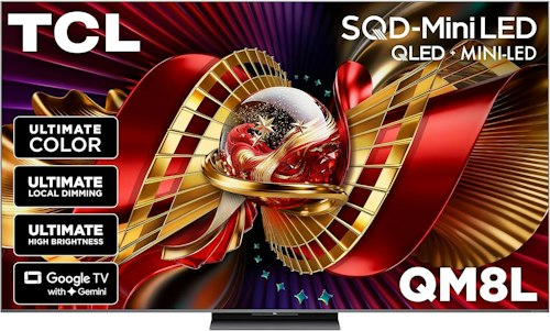 TCL QM8L Series 85QM8L 85" QLED Mini-LED UHD Smart TV for $2,798 + free shipping