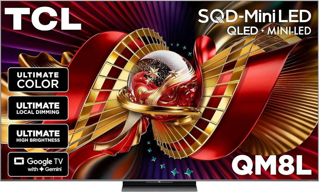 TCL QM8L Series 85QM8L 85" QLED Mini-LED UHD Smart TV: $2,798 TCL QM8L Series 85QM8L 85" QLED Mini-LED UHD Smart TV: $2,798