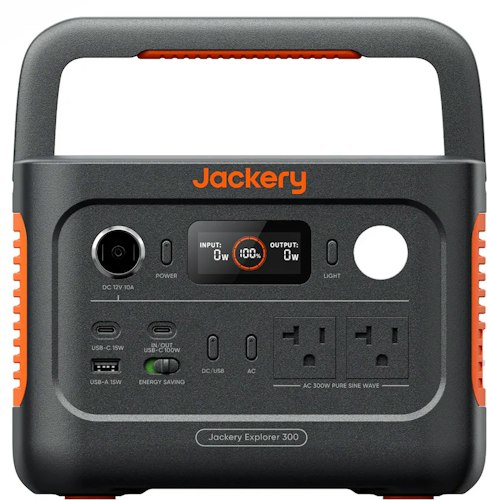 Jackery Explorer 300 v2 288Wh Portable Power Station for $249 + free shipping