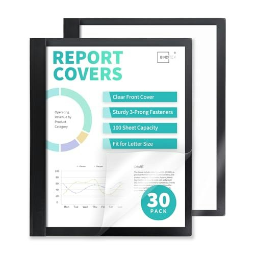 Heavy-Duty 3-Prong Report Covers 30-Pack: $35.99 Heavy-Duty 3-Prong Report Covers 30-Pack: $35.99