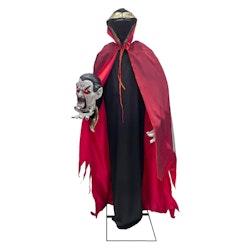 Haunted Hill Farm Decapitated Vampire Holding Head 5.9' Animatronic for $136 + free shipping