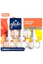 Glade PlugIns Hawaiian Breeze Scented Oil Refills 5-Pack for $12 + free shipping w/ Prime