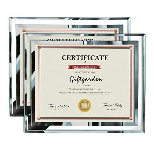 Giftgarden 8.5x11 Glass Picture Frame 2-Pack: $19.99 Giftgarden 8.5x11 Glass Picture Frame 2-Pack: $19.99