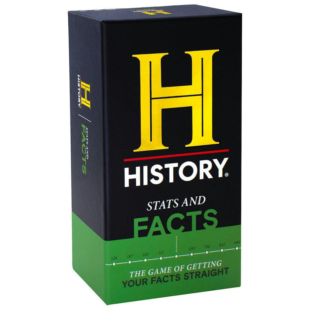 Dyce History Channel Stats & Facts Trivia Card Game: $14