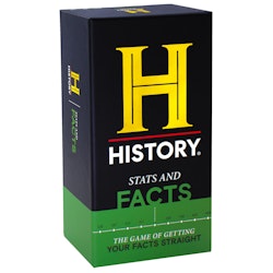 Dyce History Channel Stats & Facts Trivia Card Game for $14 + free shipping w/ Prime