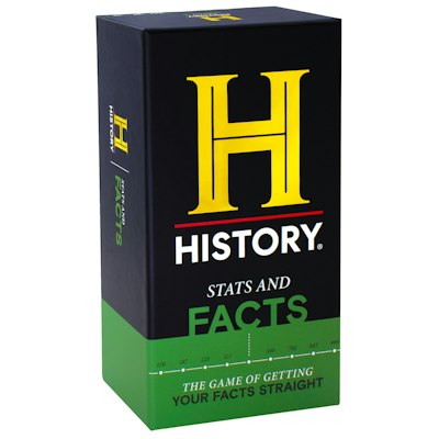 Dyce History Channel Stats & Facts Trivia Card Game for $14 + free shipping w/ Prime
