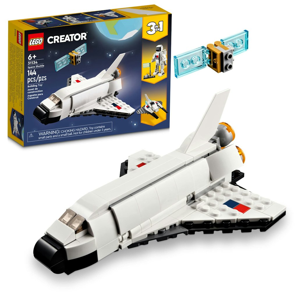 LEGO Creator 3-in-1 Space Shuttle Building Set: $7.99 LEGO Creator 3-in-1 Space Shuttle Building Set: $7.99