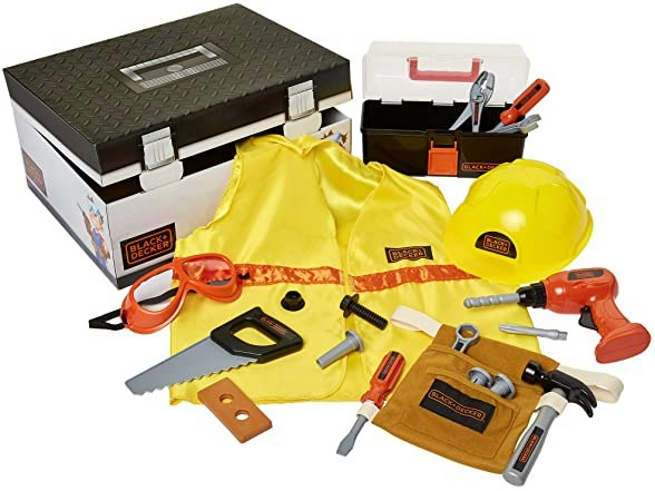 Black+Decker 22-Piece Construction Dress-Up Trunk: $13 Black+Decker 22-Piece Construction Dress-Up Trunk: $13