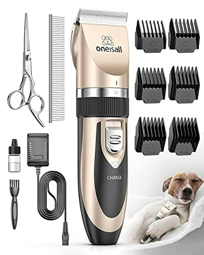 Oneisall Low Noise Pet Grooming Kit: $29.99 Oneisall Low Noise Pet Grooming Kit: $29.99