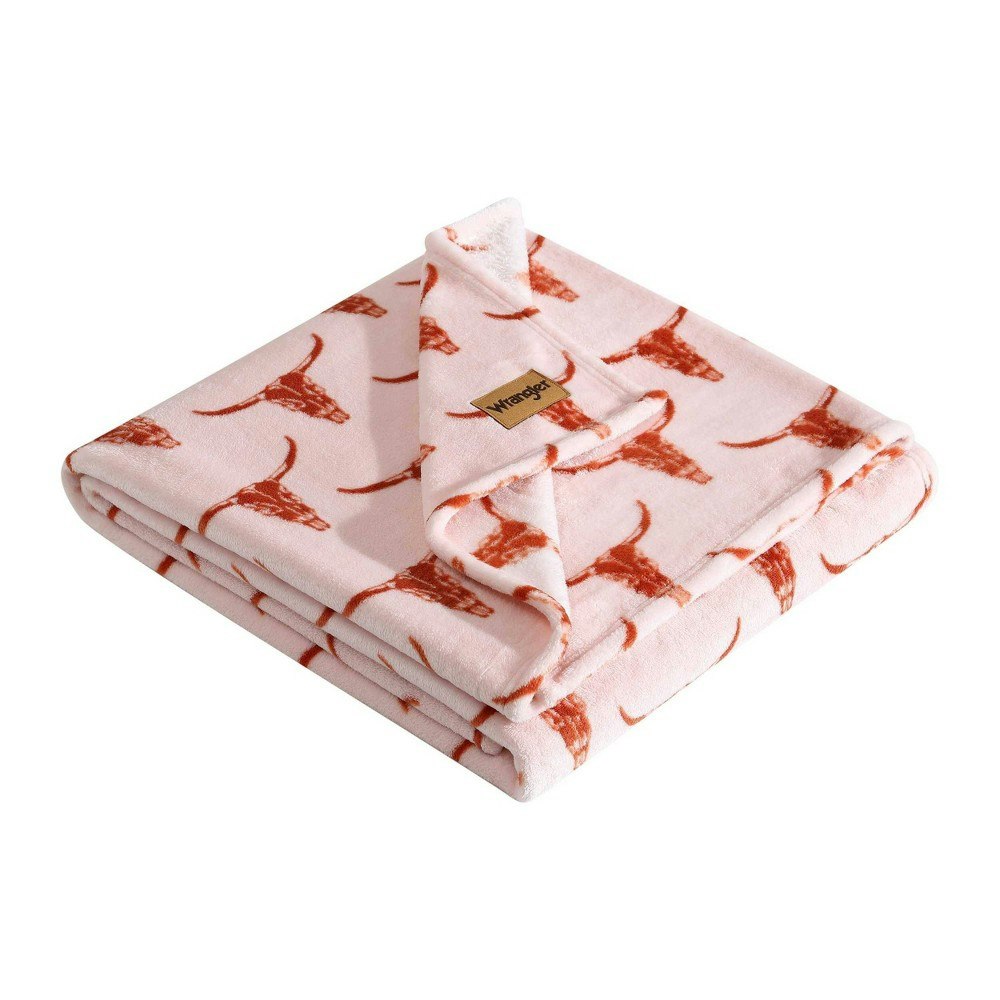 Wrangler 50"x70" Steer Head Throw Blanket: $29.99 Wrangler 50"x70" Steer Head Throw Blanket: $29.99