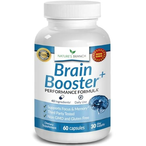 Brain Booster 40-in-1 Focus and Memory Supplement: $15.97 Brain Booster 40-in-1 Focus and Memory Supplement: $15.97