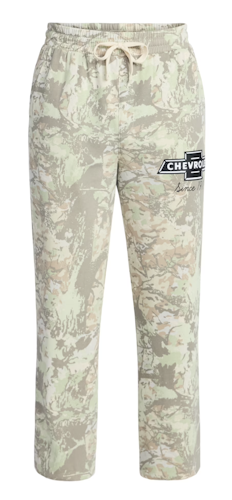 Chevrolet Men's Camo Fleece Jogger Pants for $8 + free shipping w/ $35
