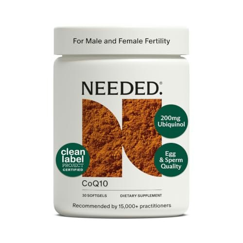 Needed CoQ10 200mg Supplement 30-Count: $42.49 Needed CoQ10 200mg Supplement 30-Count: $42.49