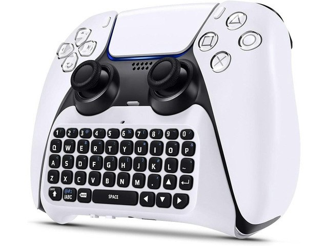 Wireless Chatpad Keyboard for PlayStation 5 Controller: $43.26