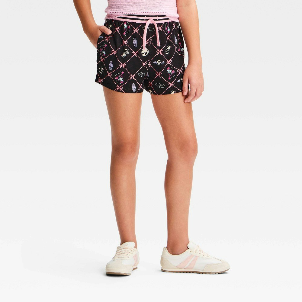Disney The Nightmare Before Christmas Girls' Halloween Lounge Shorts: $14 Disney The Nightmare Before Christmas Girls' Halloween Lounge Shorts: $14
