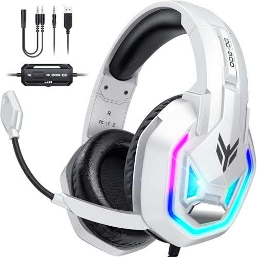 Wired Gaming Headset for Xbox, PlayStation, PC, Switch, and Mac: $17.97 Wired Gaming Headset for Xbox, PlayStation, PC, Switch, and Mac: $17.97