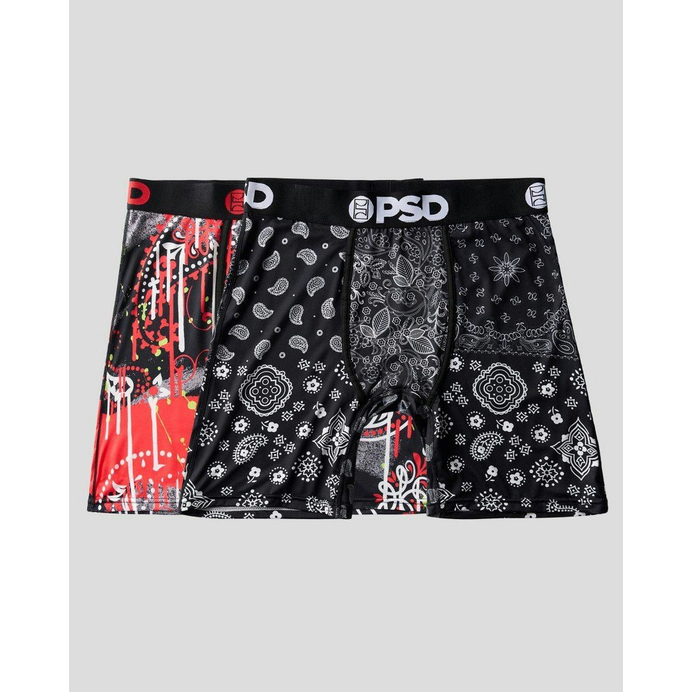 PSD Men's Paisley Print Briefs: $24
