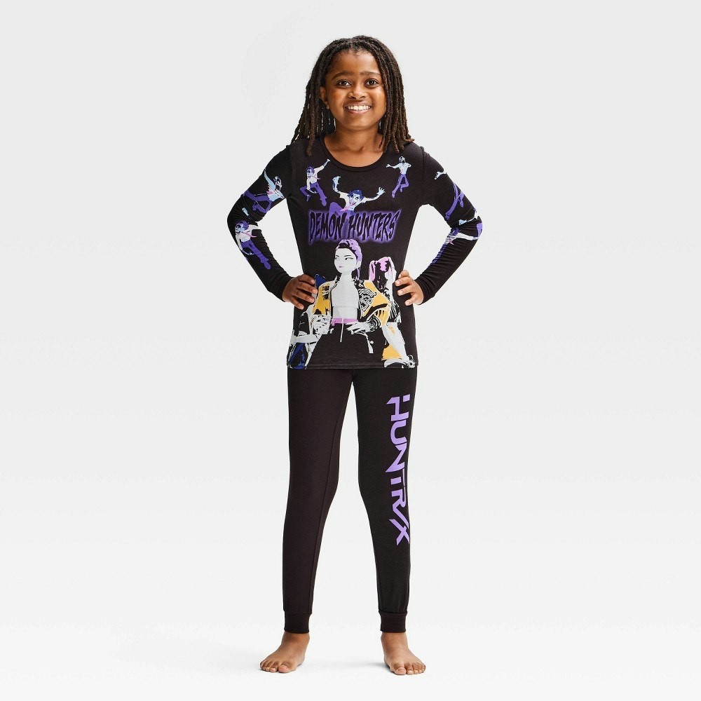 Girls' Halloween Demon Hunter 2-Piece Pajama Set: $16 Girls' Halloween Demon Hunter 2-Piece Pajama Set: $16