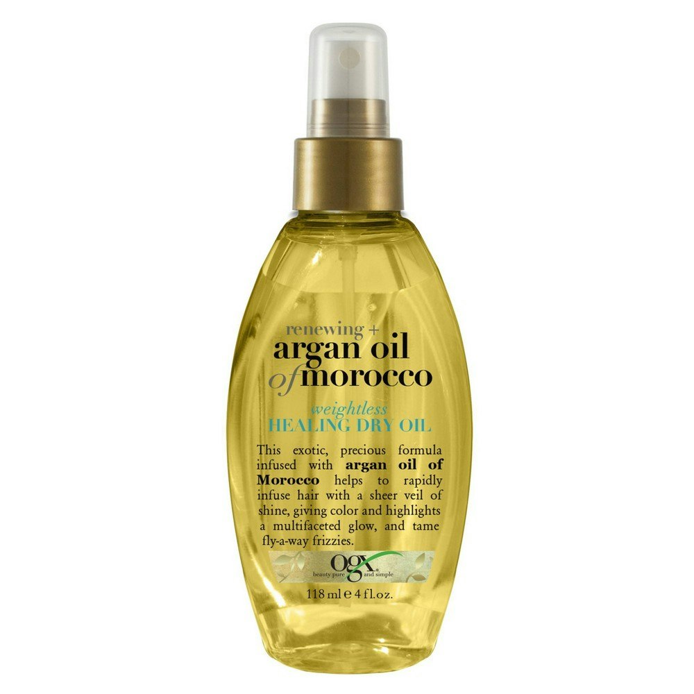 OGX Renewing Argan Oil of Morocco Weightless Healing Dry Oil Mist 4-oz.: $7.99 OGX Renewing Argan Oil of Morocco Weightless Healing Dry Oil Mist 4-oz.: $7.99